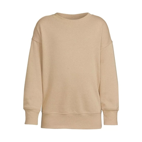 Athletic Works Boys Fleece Sweatshirt, Size XL (14-16) Husky, Relaxed Fit - Picture 2 of 4